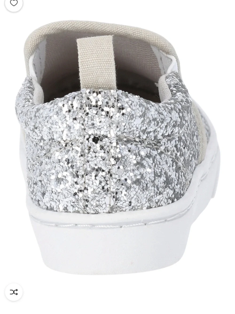 wonder nation silver glitter